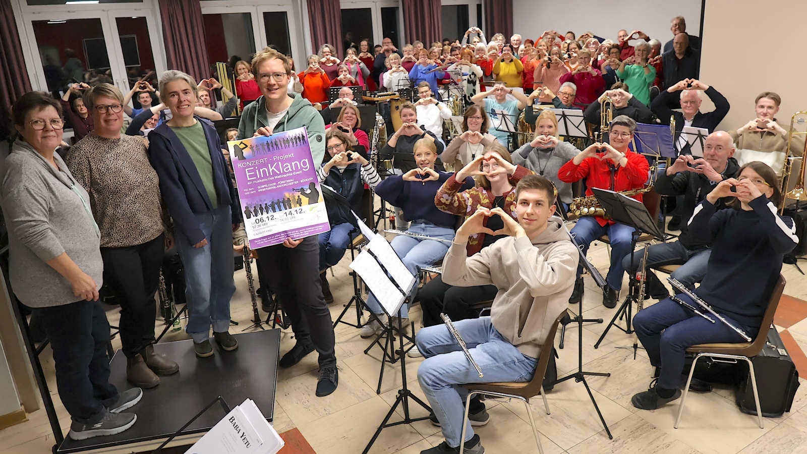 Einzigartiges Musikprojekt (mit Herz) findet im Kreis Höxter statt unter dem Titel „Projekt Einklang“