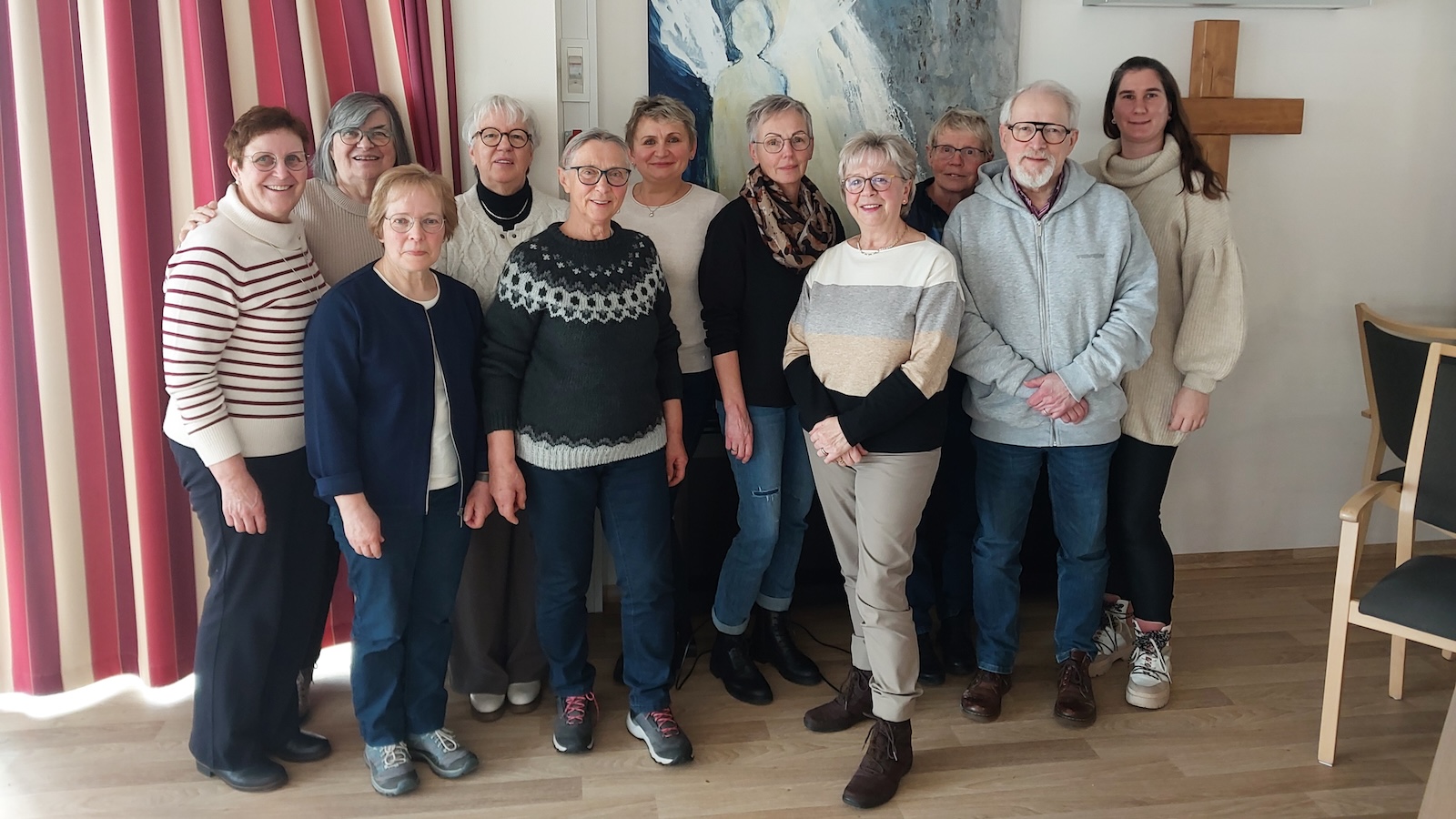 Die Hospizgruppe des Ev. Johanneswerks im Kreis Höxter startet mit einem gesunden Frühstück in das neue Jahr